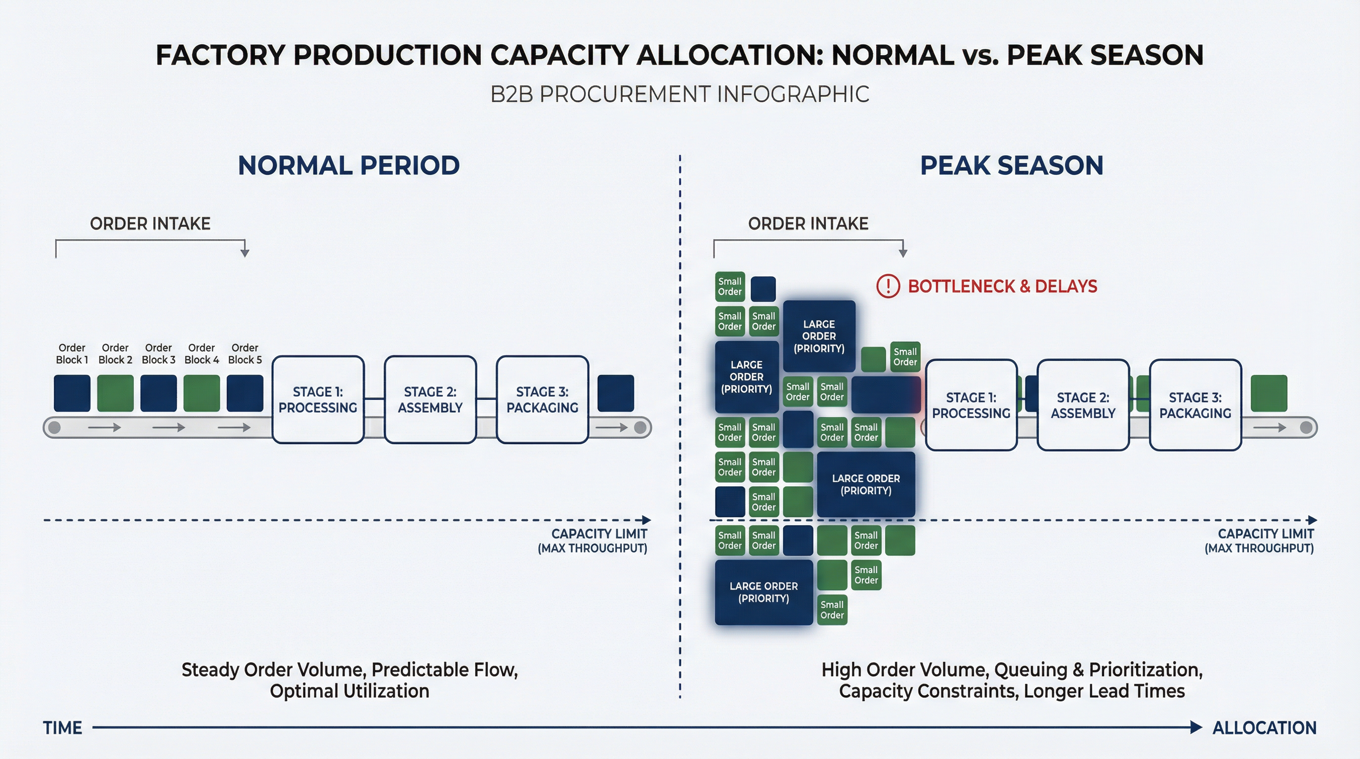 Why Peak Season Orders Take Longer Than Your Supplier Quoted