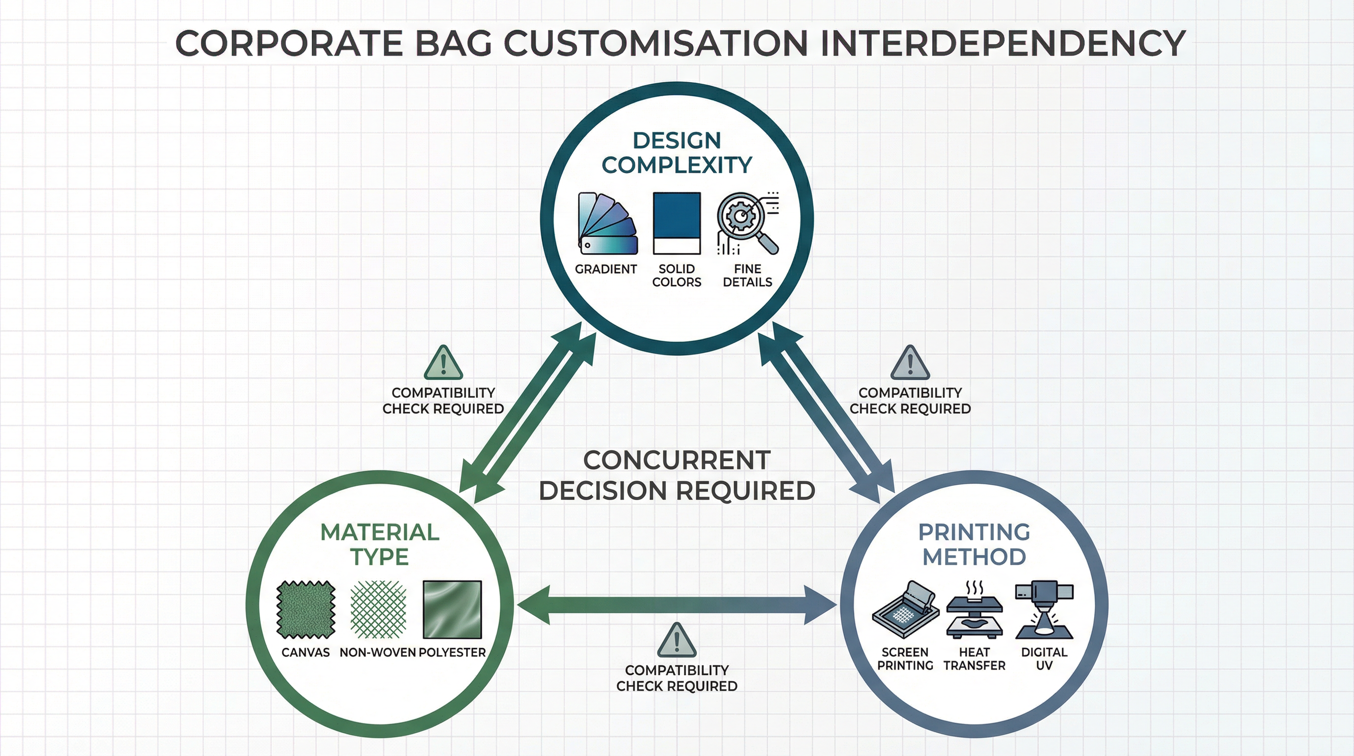 Why Printing Method Selection Cannot Wait Until After Design Approval for Corporate Bags