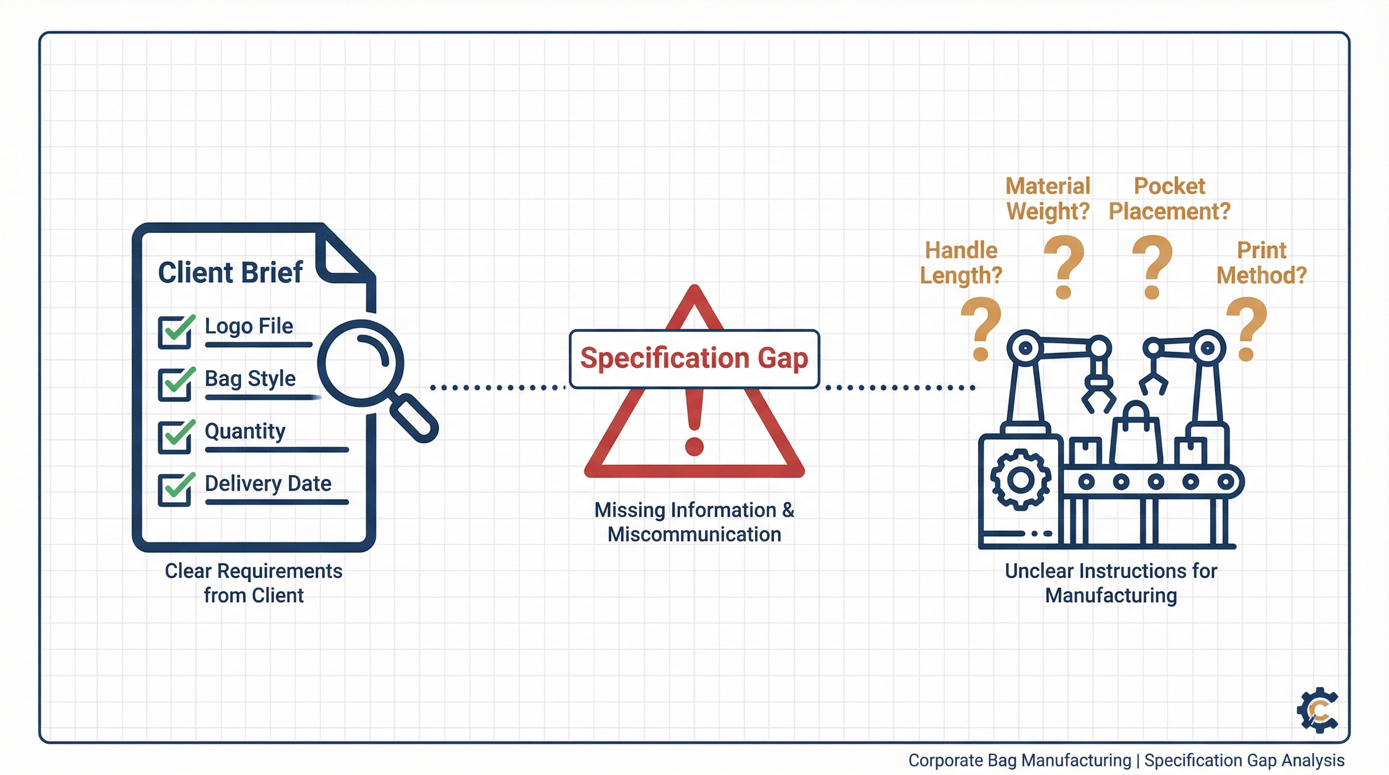 When Specification Gaps Derail Corporate Bag Customisation Projects