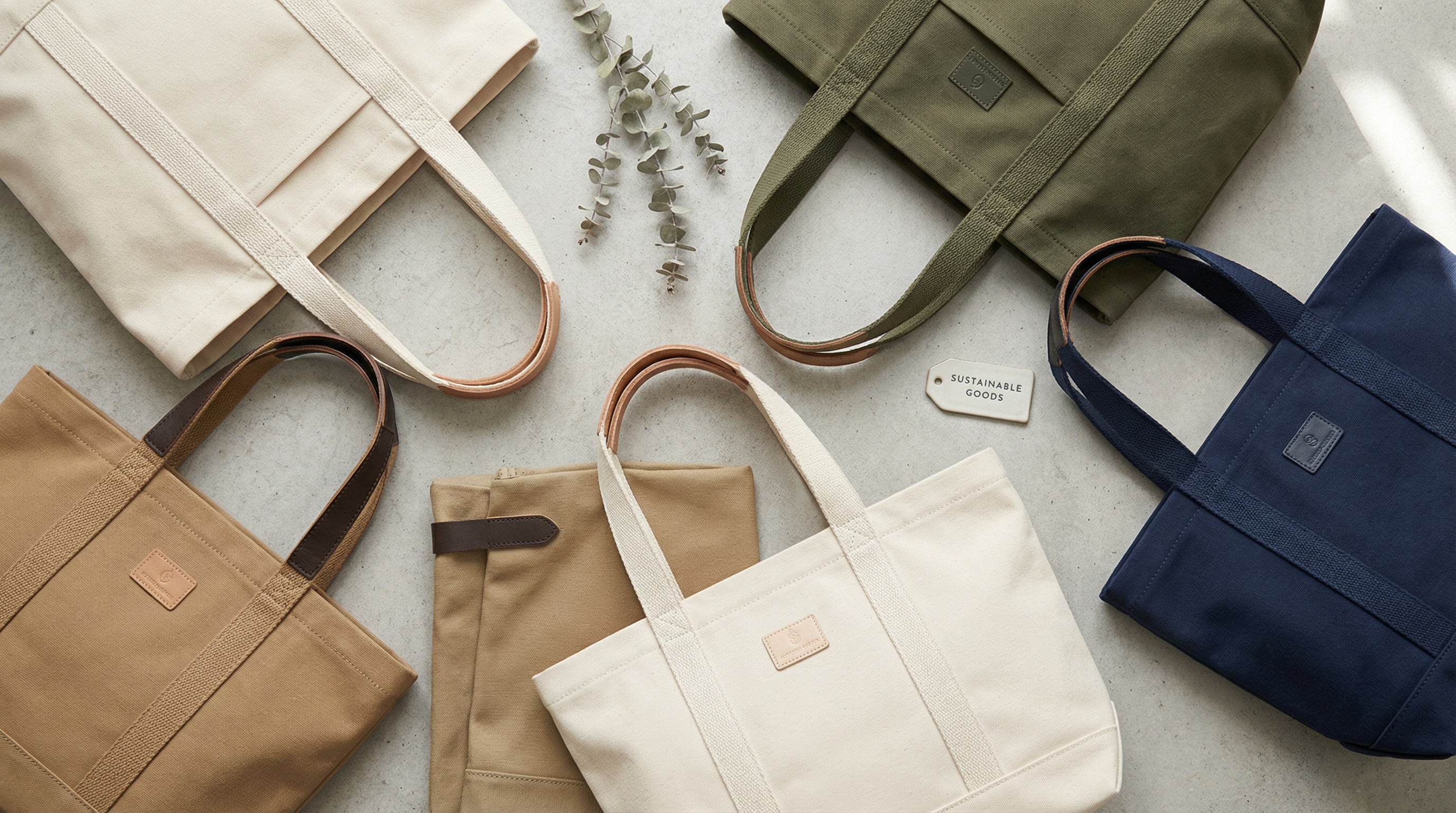 Canvas & Cotton Tote Bags